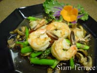 Shrimp with Asparagus